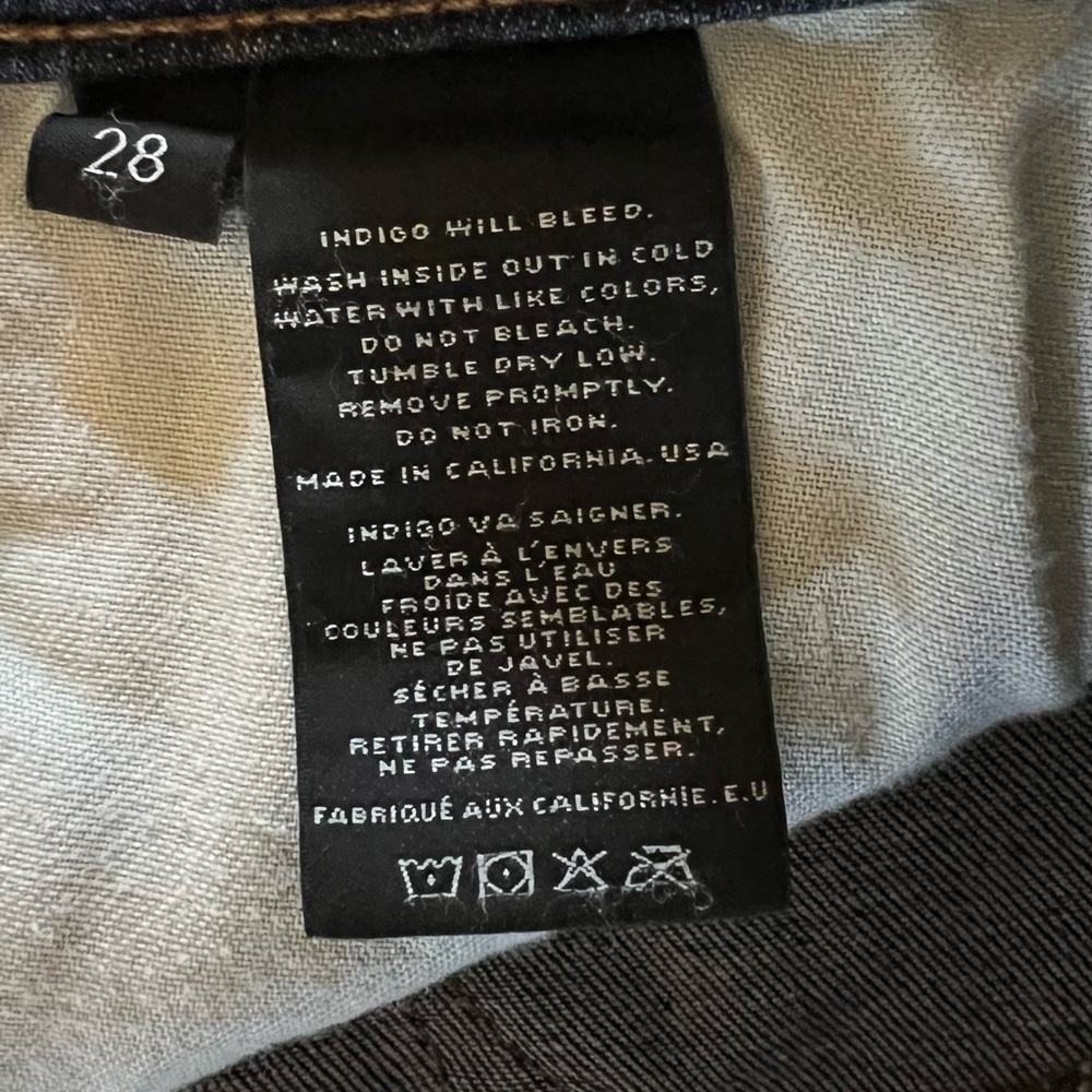 J Brand Indigo Denim Jeans size 27 - Picture 10 of 12